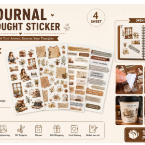 JOURNAL THOUGHT STICKER NO.YYJ-4-04
