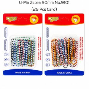 U-PIN ZEBRA 50MM_25 PCS NO.9101 -DGG