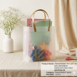 FANCY GIFT BAG TRANSPARENT NO.PLBG-04