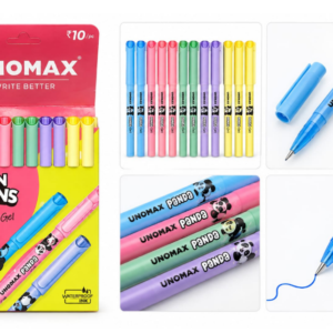 FUN TOONS PANDA GEL PEN (10)-UNOMAX