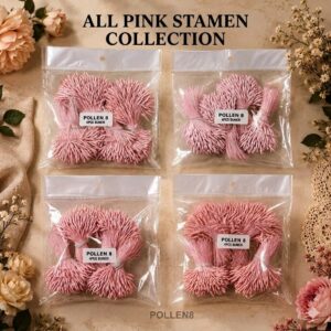 POLLANS FLOWER PINK NO.3 (4 BUNCH)