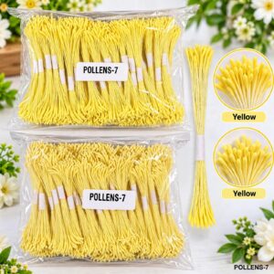 POLLANS FLOWER YELLOW NO.7 (100 BUNCH)