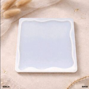 SILICON RESIN MOULD SQUARE AGATE 4 INCH [1PC]-RM18