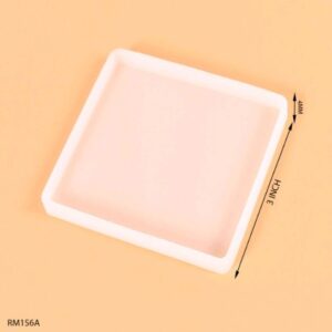 SILICON RESIN MOULD SQUARE PLAIN 3 INCH [1PC]-RM156A